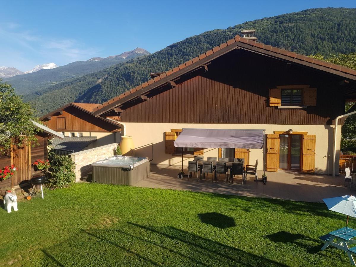 Chalet Avec Jacuzzi, Billard, Jardin Clos, Proche Paradiski La Plagne Buitenkant foto