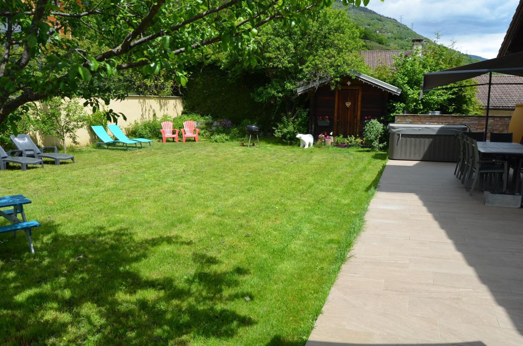 Chalet Avec Jacuzzi, Billard, Jardin Clos, Proche Paradiski La Plagne Buitenkant foto